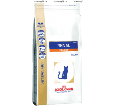 Royal Canin RENAL SELECT FELINE (РЕНАЛ СЕЛЕКТ ФЕЛИН) для кошек при хронической почечной недостаточности